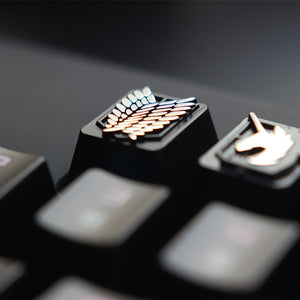 Customize keycaps(4pcs) for mechanical keyboard - Attack on Titan