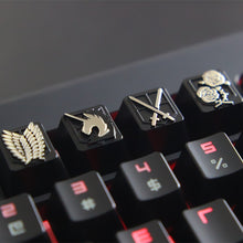 Load image into Gallery viewer, Customize keycaps(4pcs) for mechanical keyboard - Attack on Titan